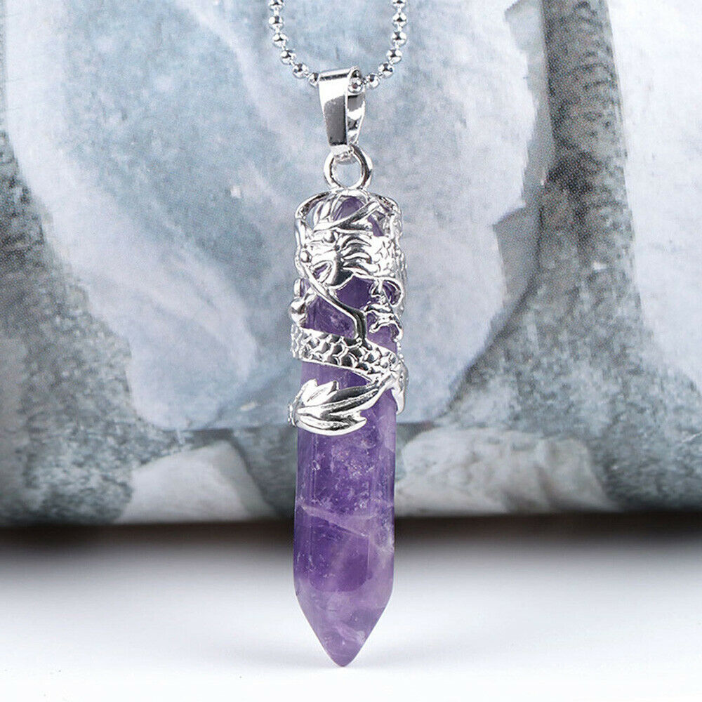 Women's Quartz Crystal Pendant