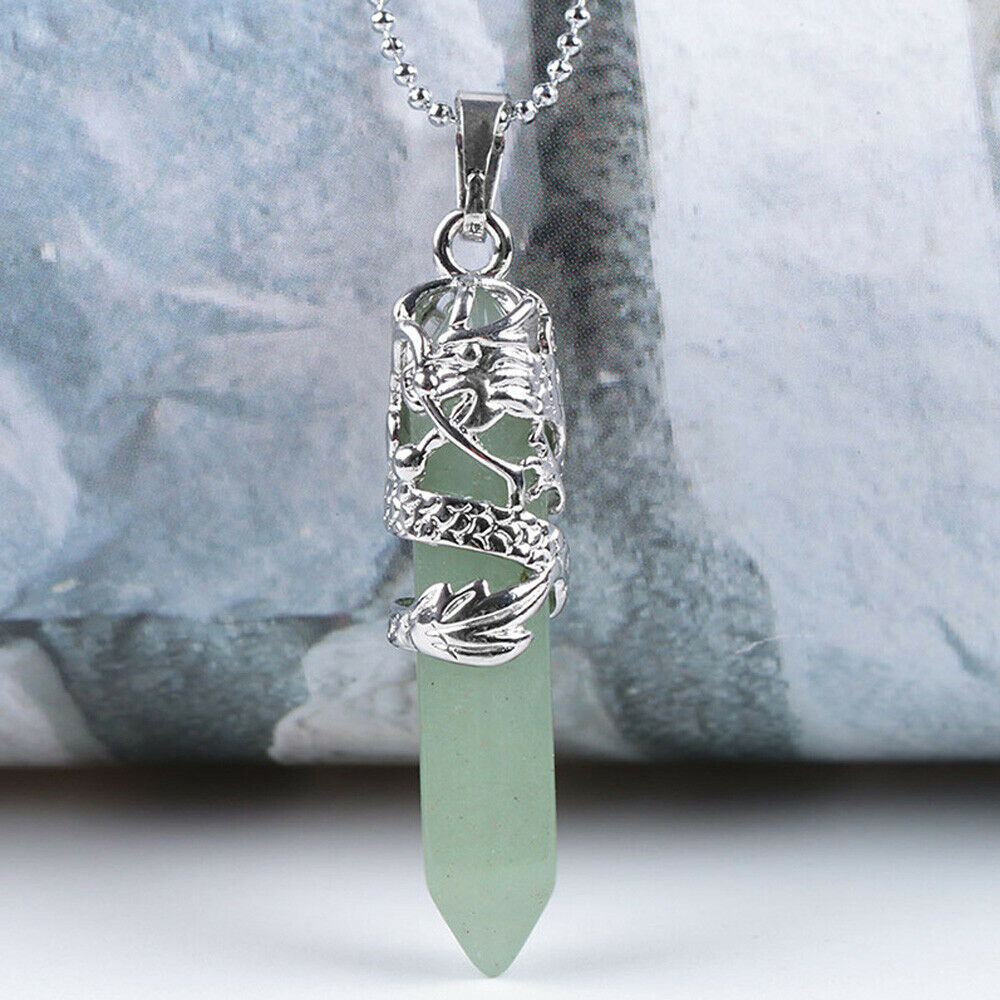 Women's Quartz Crystal Pendant