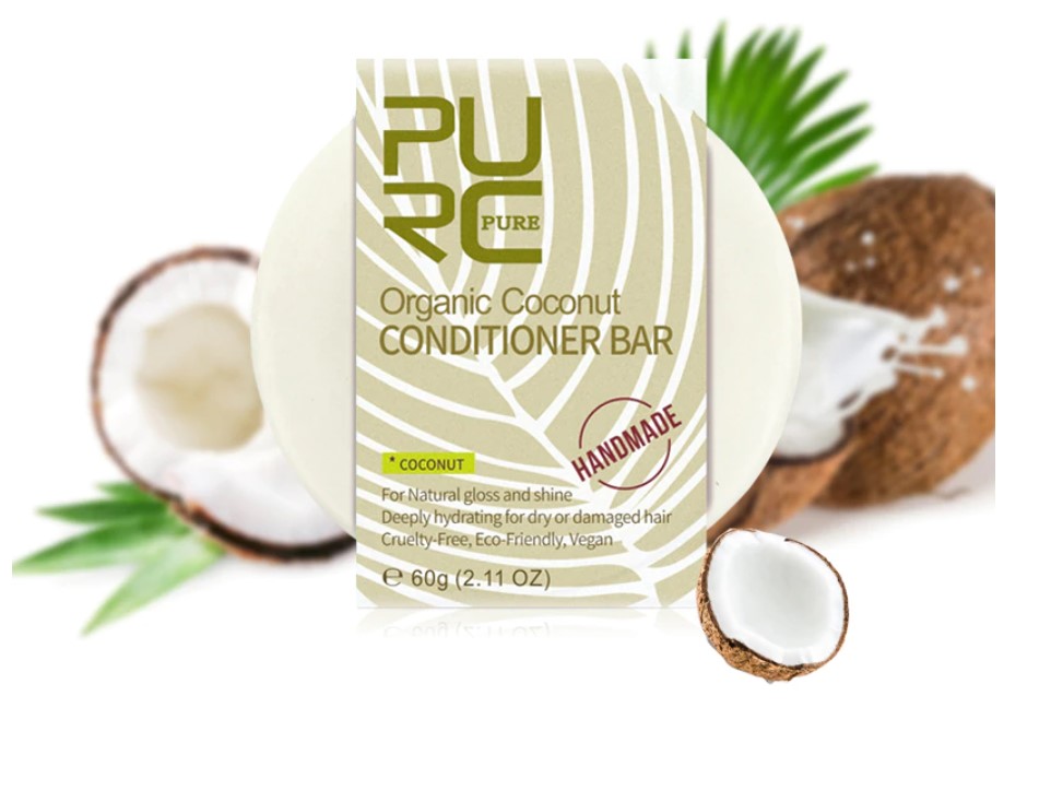 Round Shaped Organic Conditioner Bar