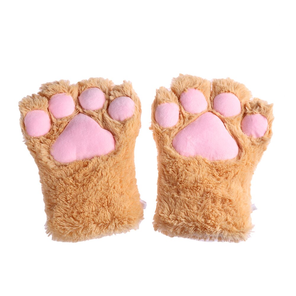 Women's Kitten Paw Warm Gloves