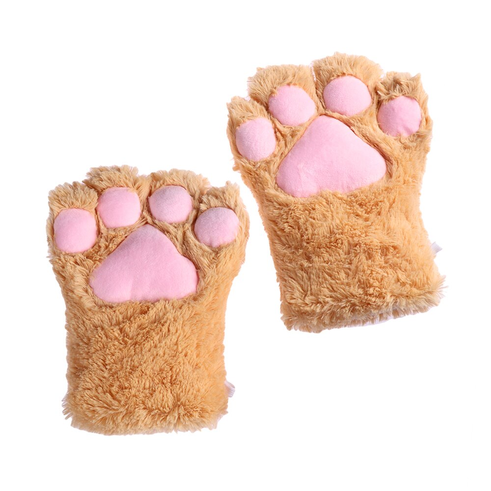 Women's Kitten Paw Warm Gloves