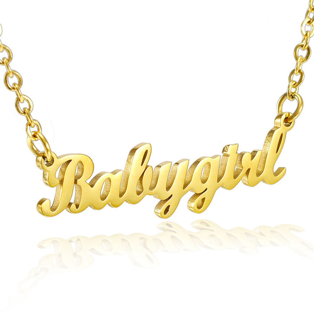 Kid's Personalized Name Necklace