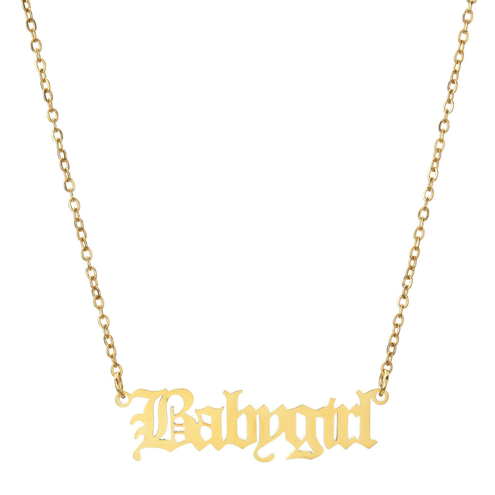 Kid's Personalized Name Necklace