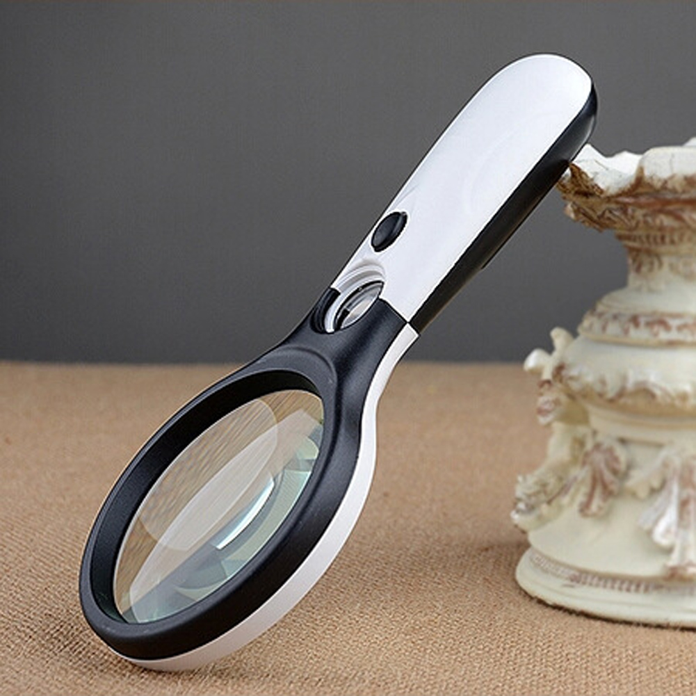 Double Pocket Magnifying Glass with LED Backlight