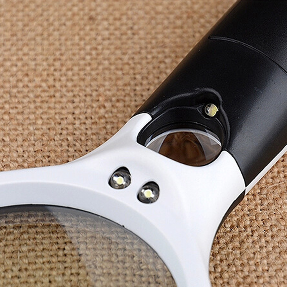 Double Pocket Magnifying Glass with LED Backlight