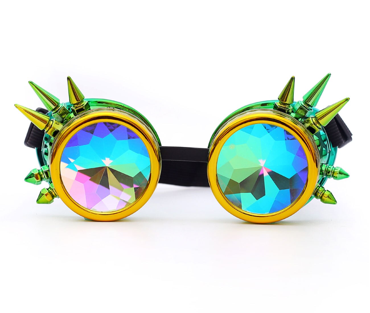 Kaleidoscope Design Rainbow Party Sunglasses