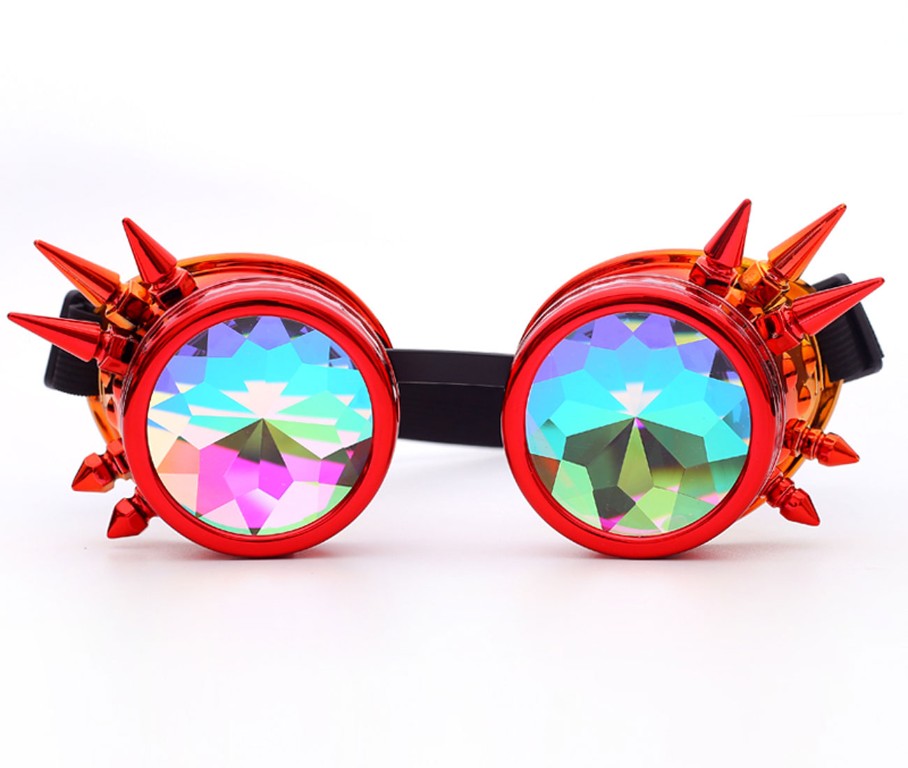 Kaleidoscope Design Rainbow Party Sunglasses