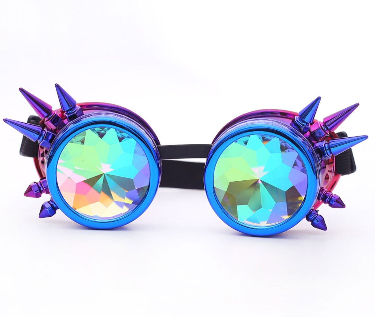 Kaleidoscope Design Rainbow Party Sunglasses