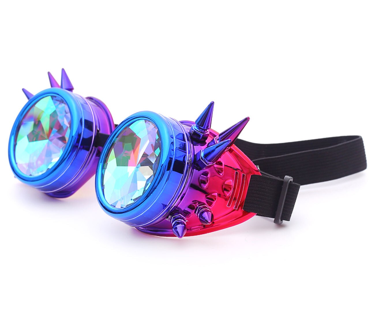 Kaleidoscope Design Rainbow Party Sunglasses