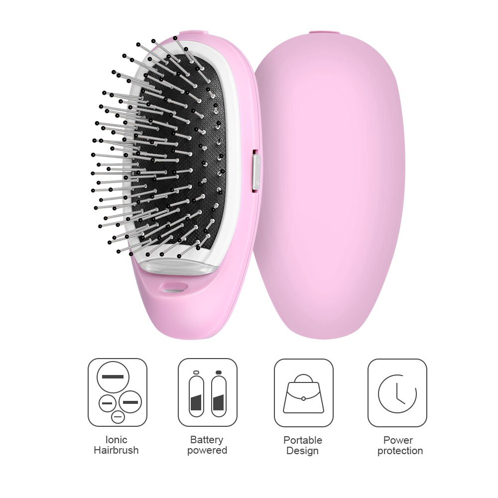 Portable Ionic Electric Hairbrush