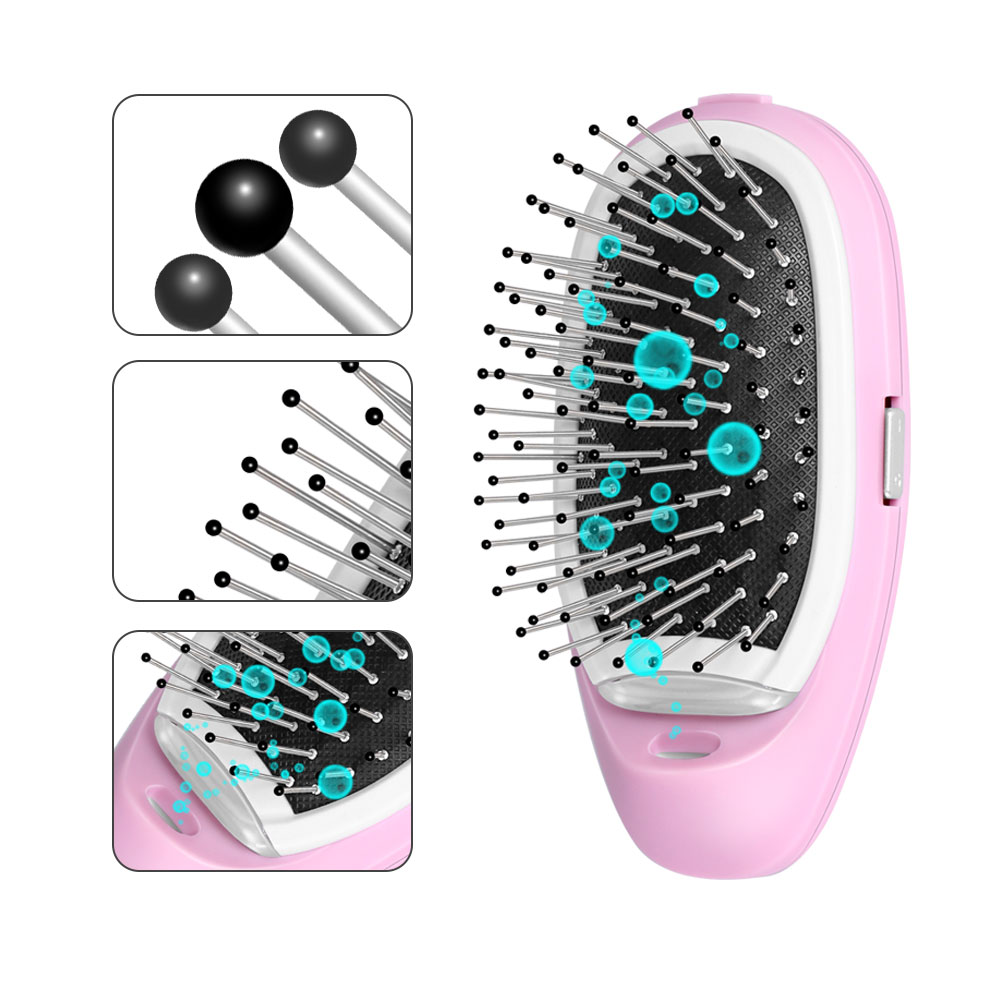 Portable Ionic Electric Hairbrush