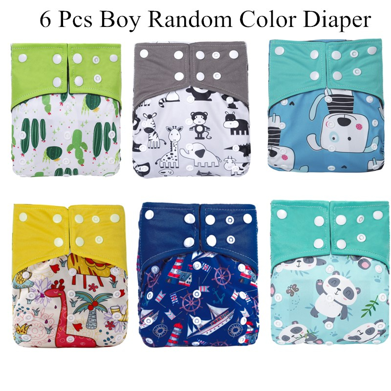 Baby's Reusable Waterproof Soft Diapers