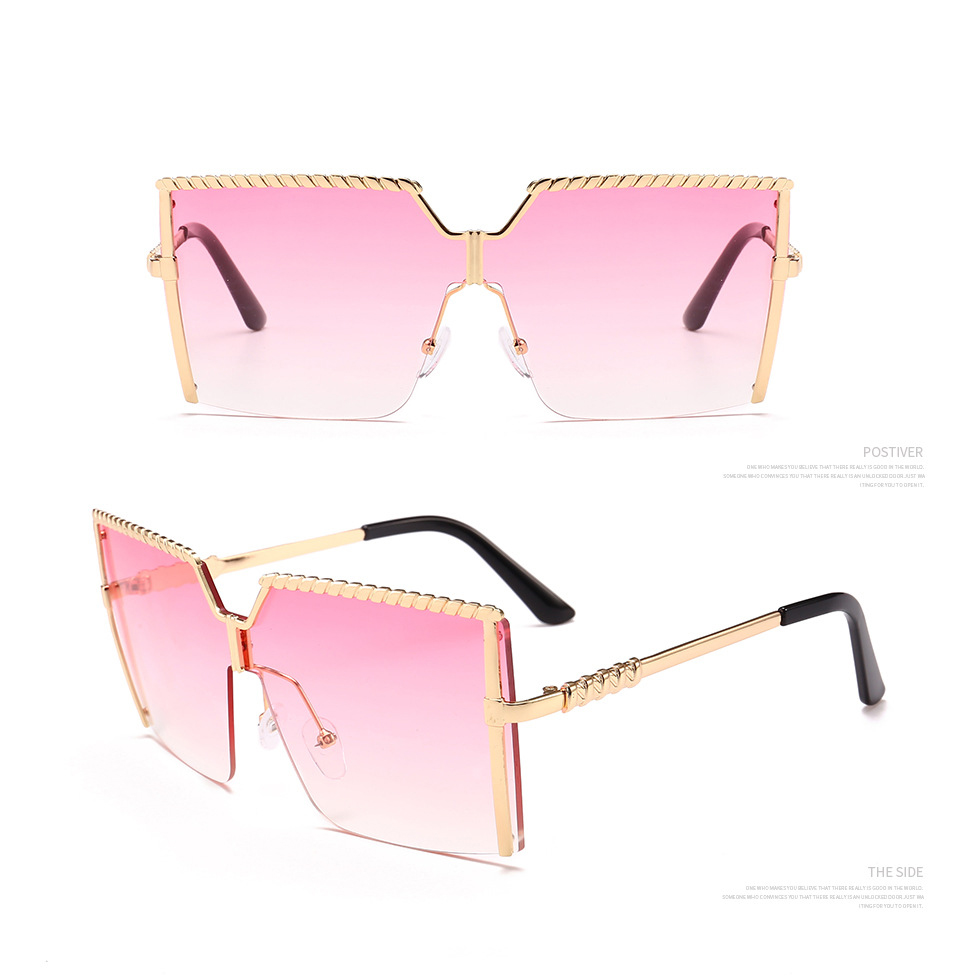 Large Square Shaped Sunglasses for Women