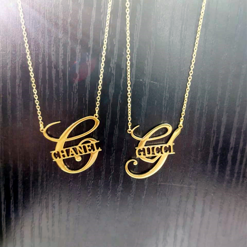 Unique Personalized Name Necklace