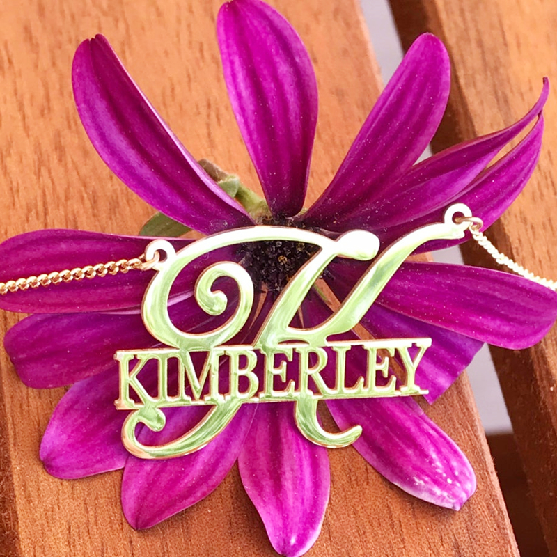 Unique Personalized Name Necklace