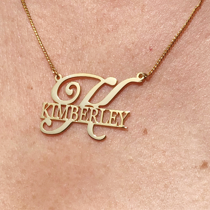 Unique Personalized Name Necklace