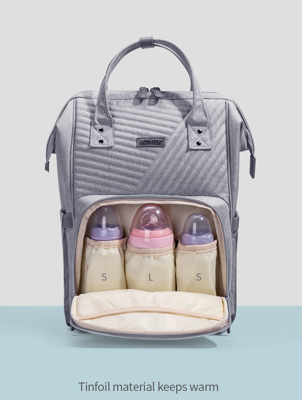 Waterproof Nylon Diaper Bag