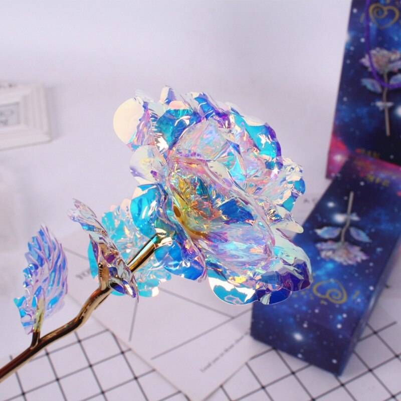 Valentine's Day 24K Foil Plated Rose