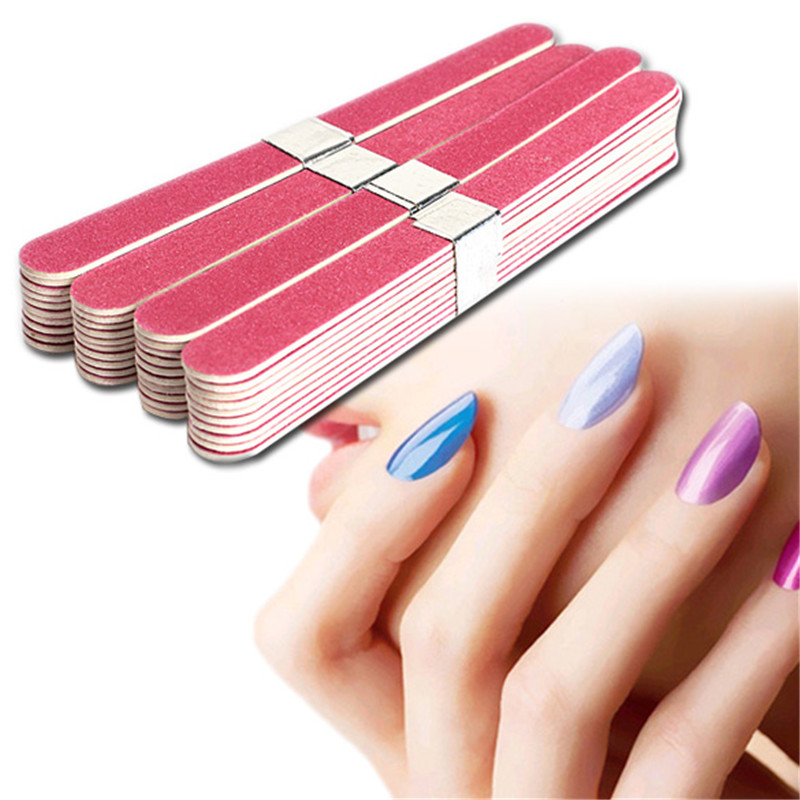 Set Wood Sandpaper Nail Files