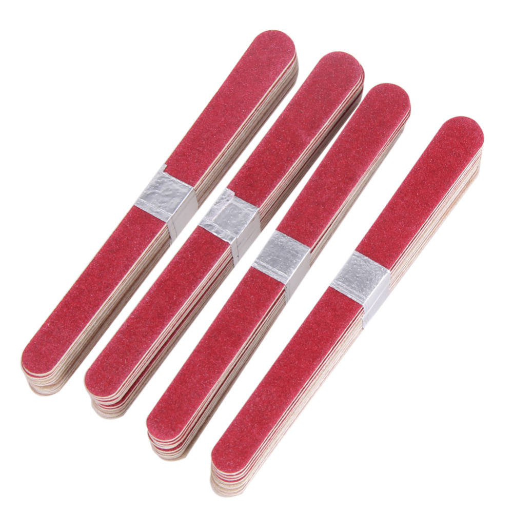 Set Wood Sandpaper Nail Files