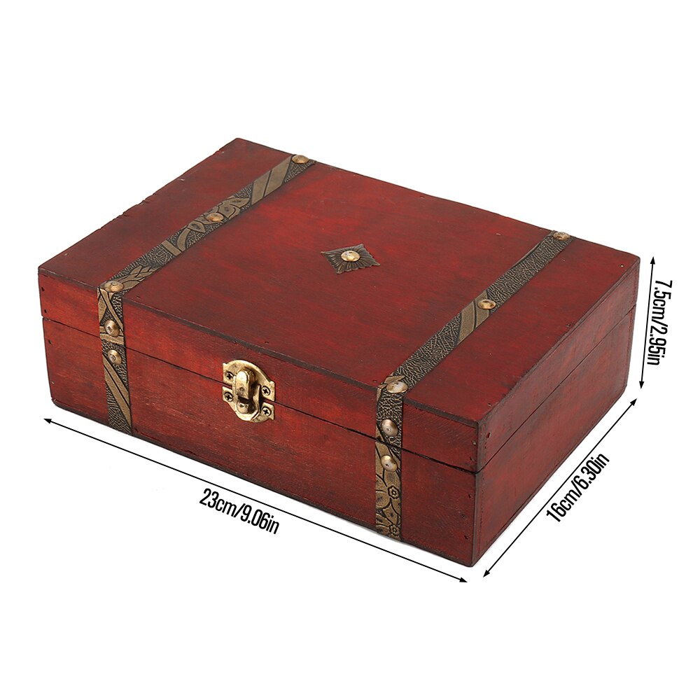 Vintage Style Wooden Storage Box