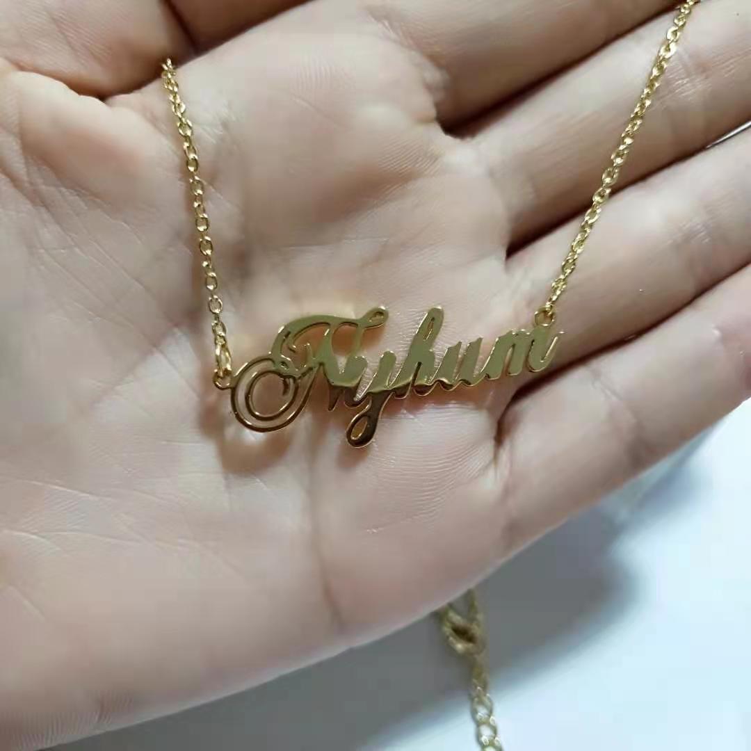 Personalized Stainless Steel Name Necklace