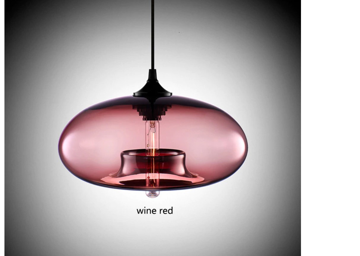 Color Glass Pendant Lamp