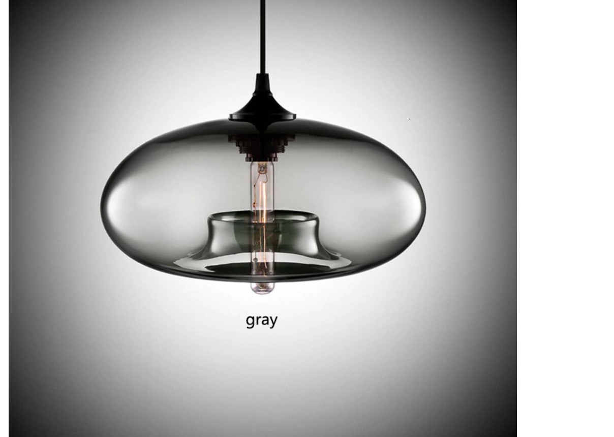 Color Glass Pendant Lamp