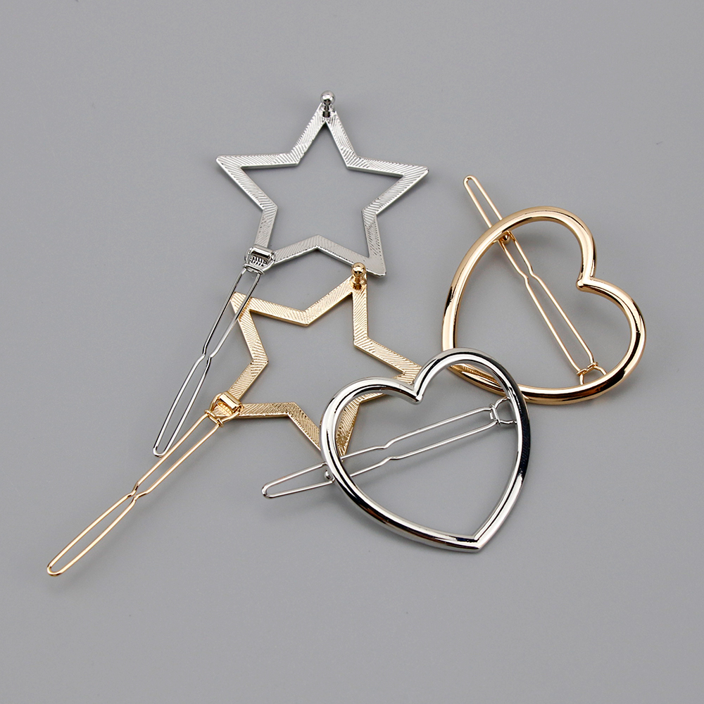 Fashion Creatively Designed Geometric Metal Hairpin