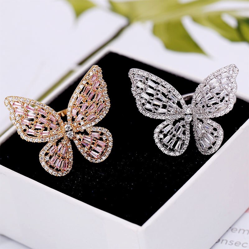 Women's Luxury Butterfly Pearl Jewelry Set