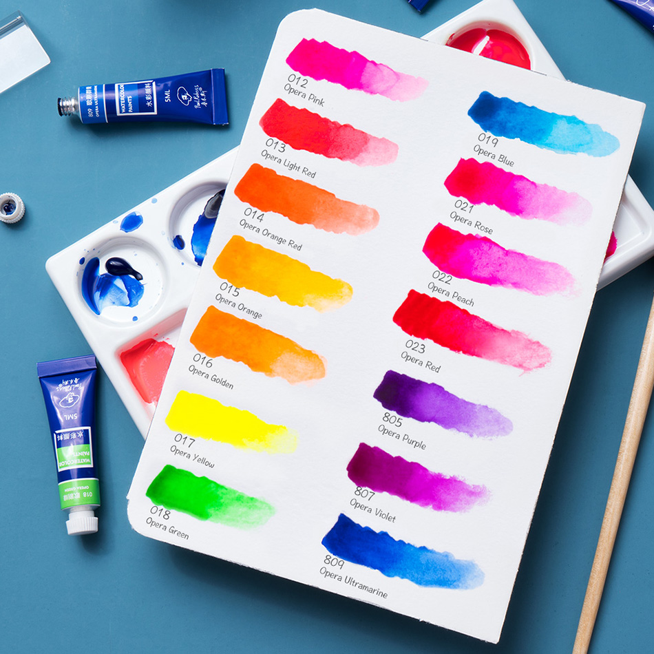 Portable Watercolor Paint Set