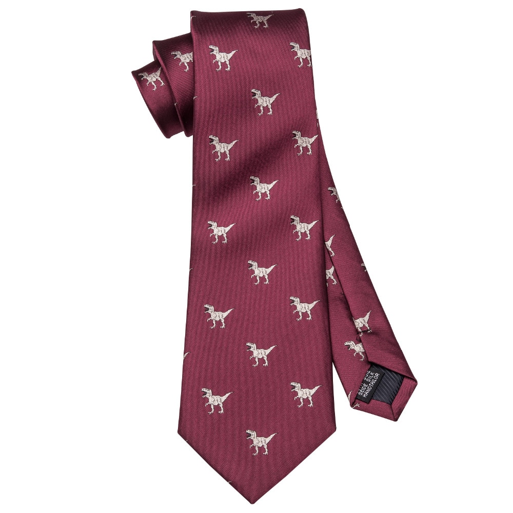 Men's Dinosaurs Patterned Tie