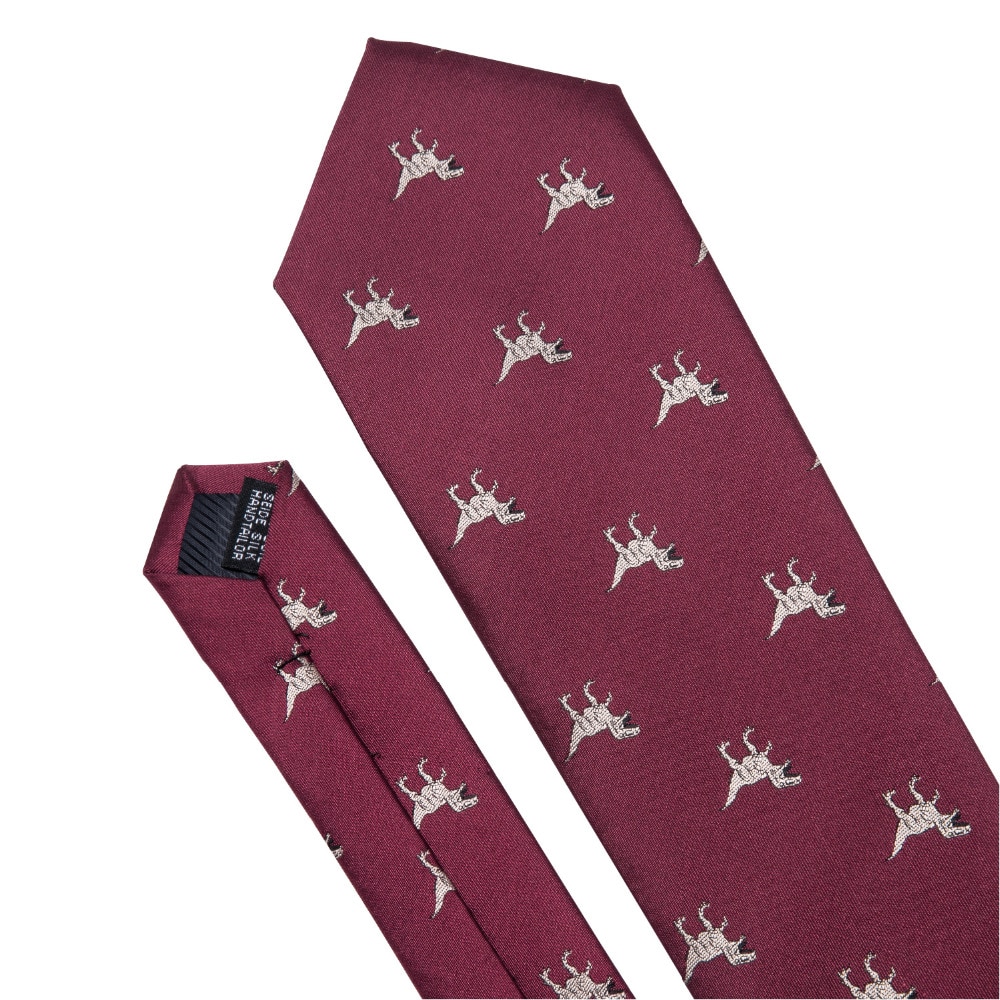 Men's Dinosaurs Patterned Tie