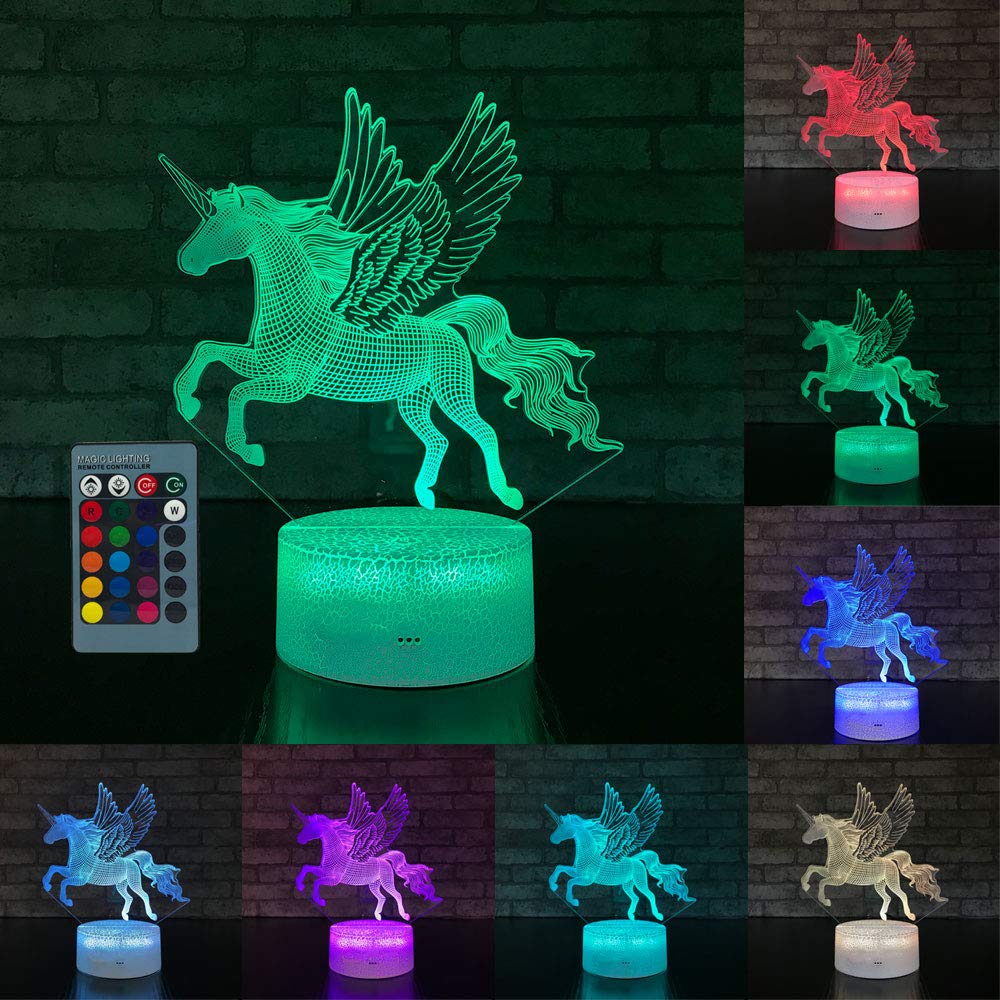 Touch Control 3D LED Night Light