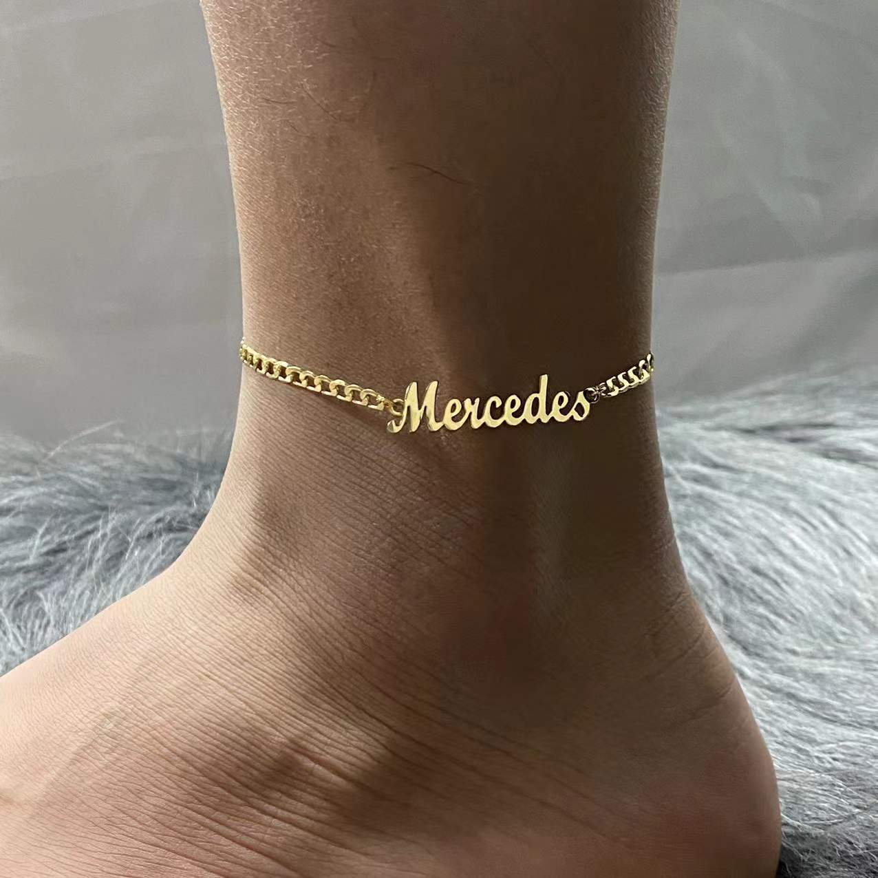 Personalized Custom Name Anklet