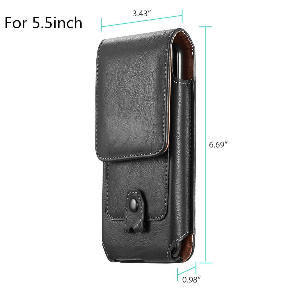 Universal Leather Phone Case for iPhone