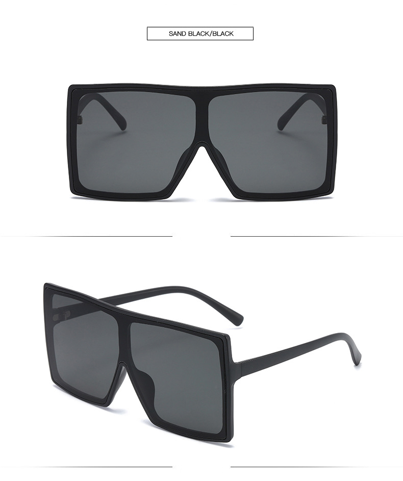 Oversized Square Shaped Sunglasses for Women