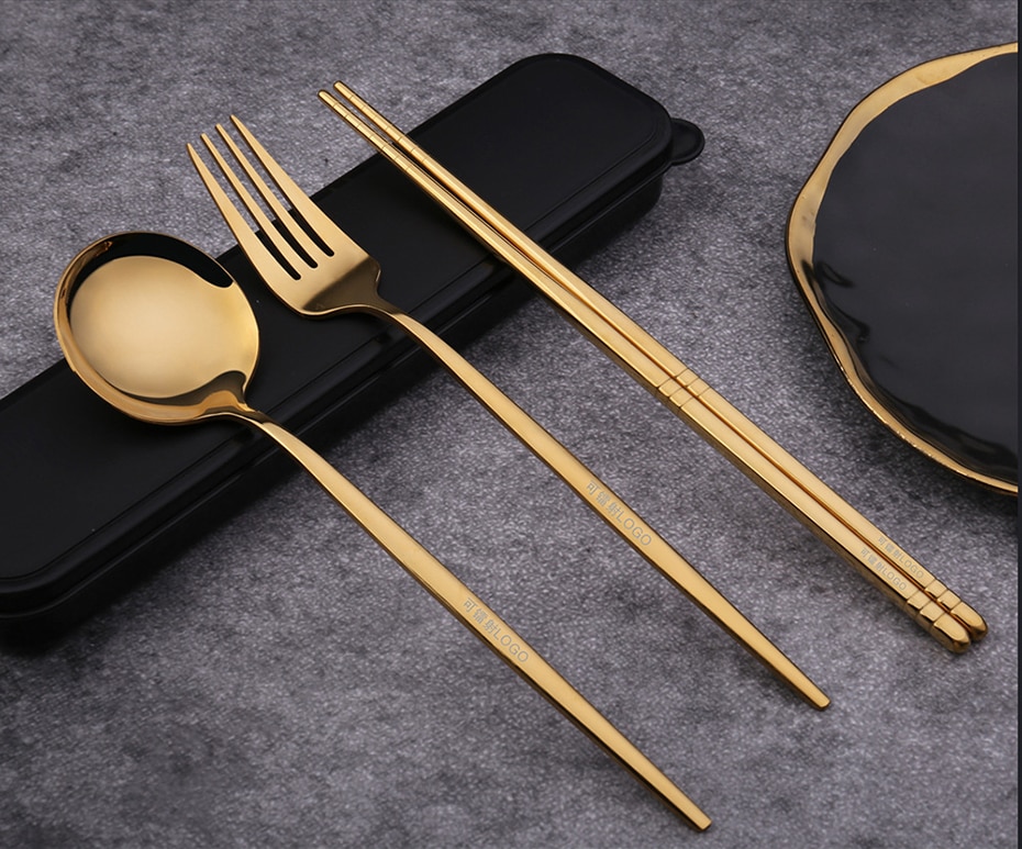 Stainless Steel Tableware Set