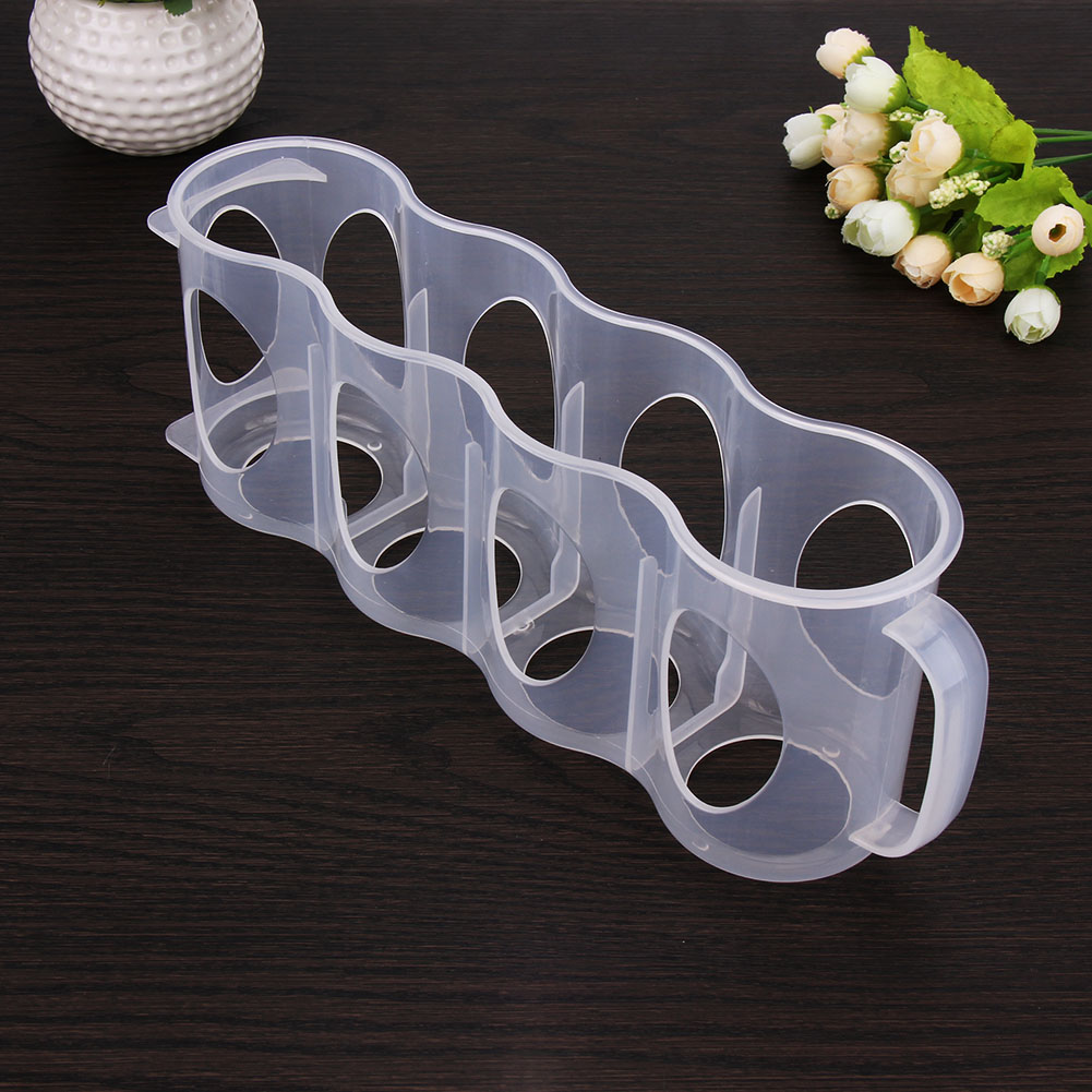 Convenient Eco-Friendly Plastic Fridge Bottles Organizer