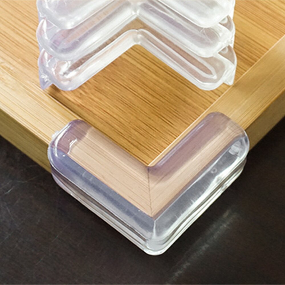 Transparent L-Shaped Baby Safety Edge Guards Set