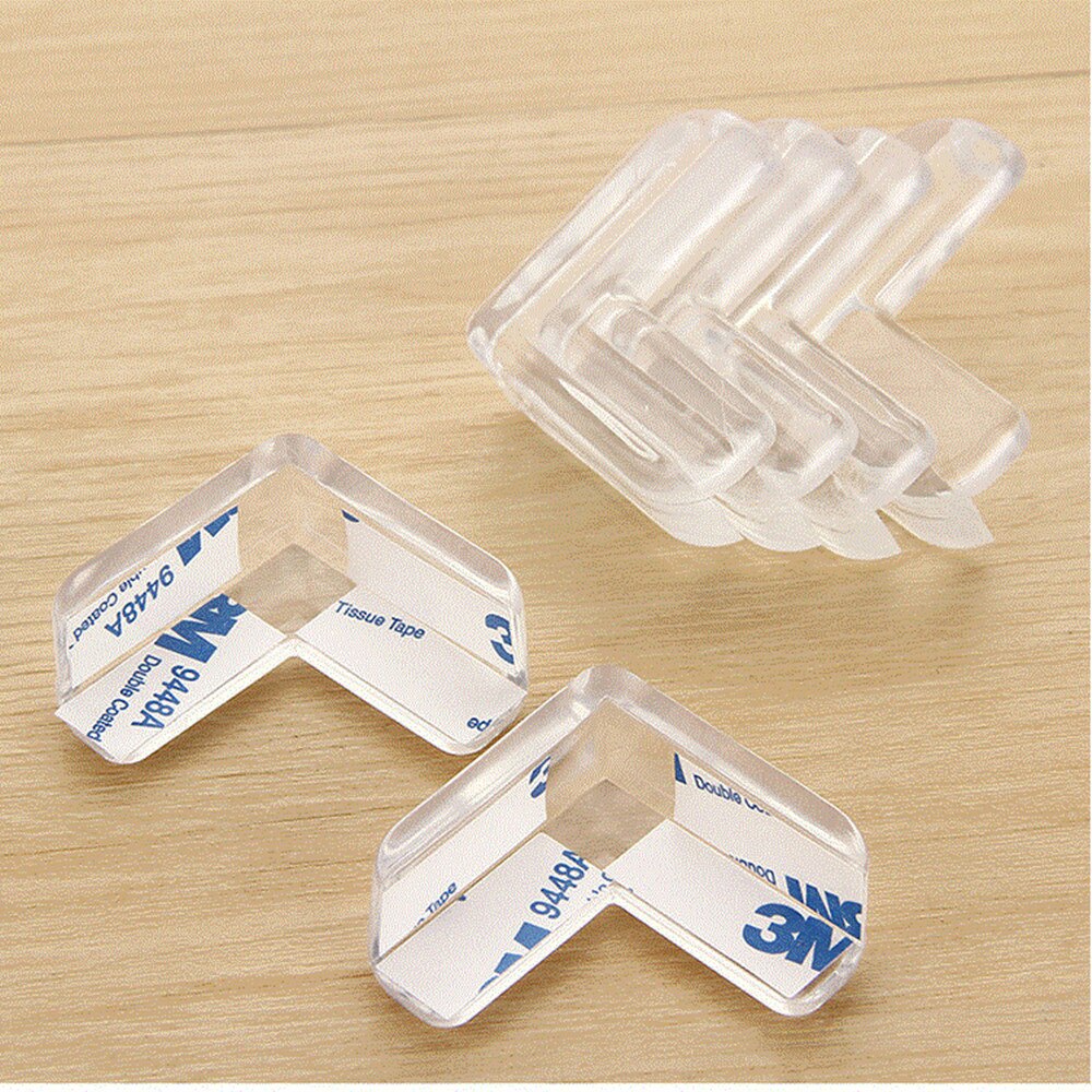 Transparent L-Shaped Baby Safety Edge Guards Set