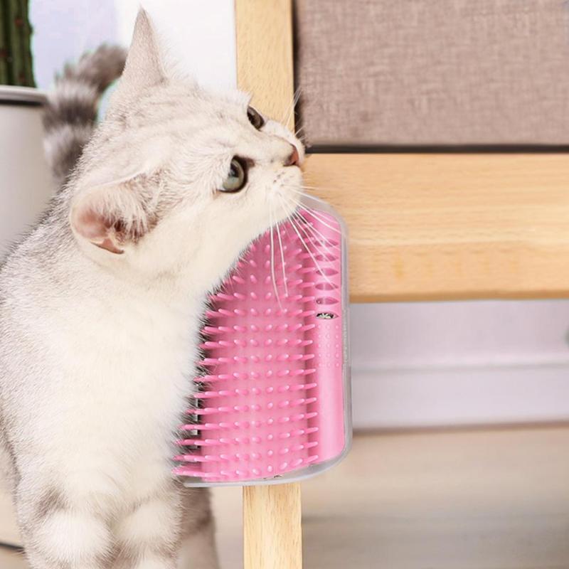 Corner Attached Pet Brush