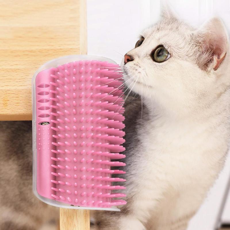 Corner Attached Pet Brush