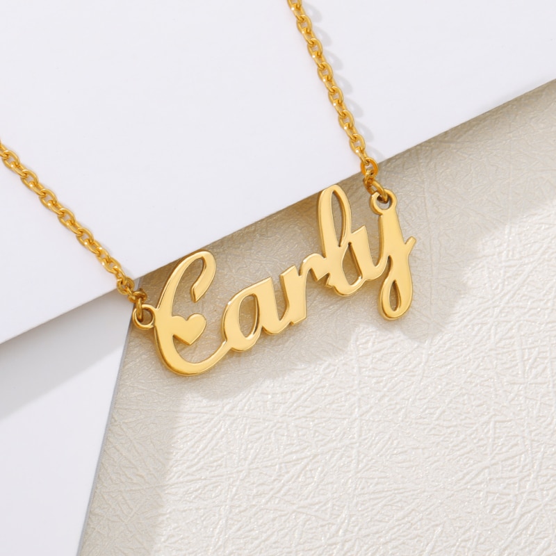 Women's Custom Name Pendant Necklace