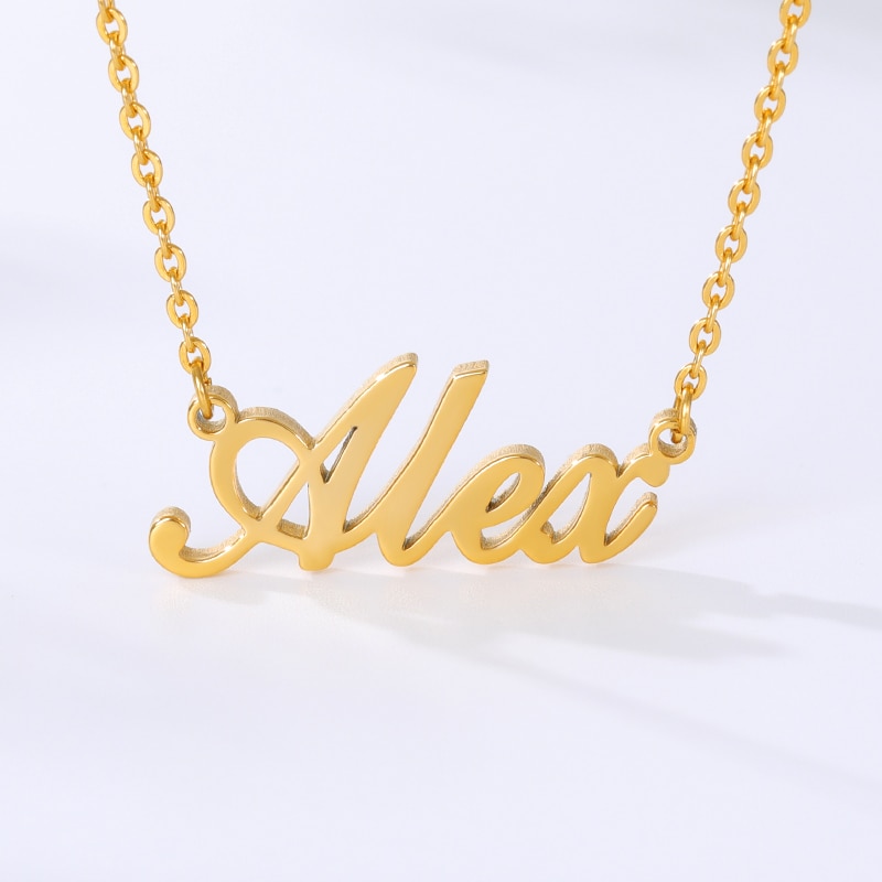 Women's Custom Name Pendant Necklace