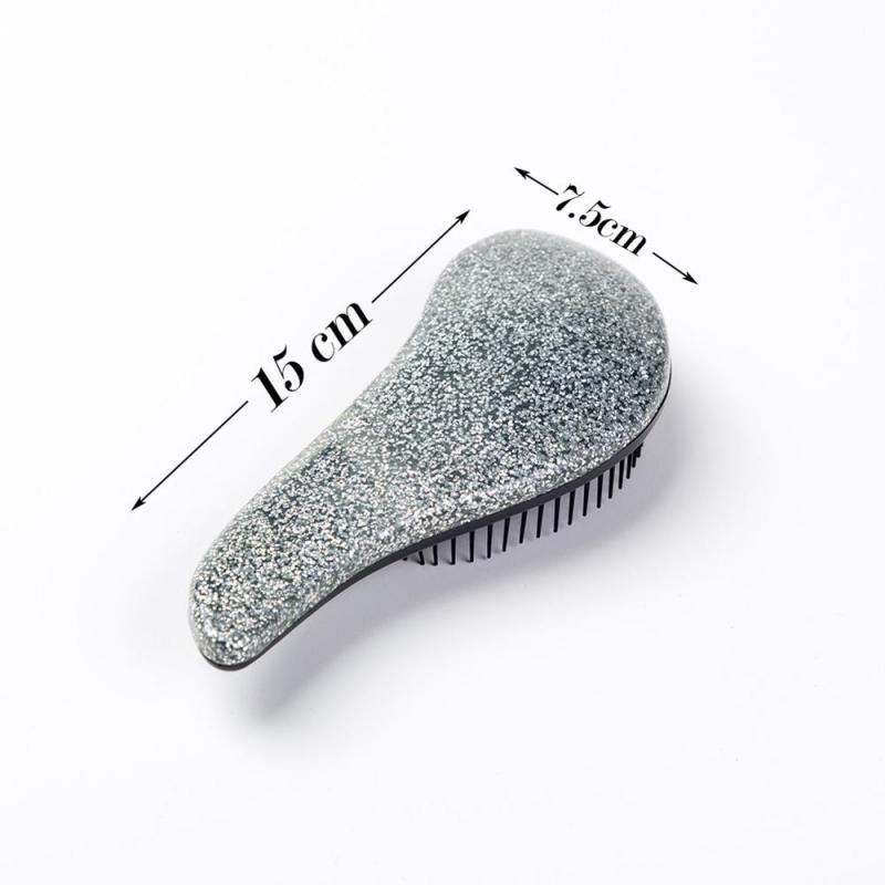 Glitter Design Portable Hair Brush