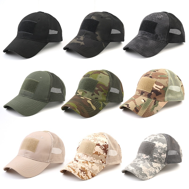 Men's Breathing Camouflage Army Cap