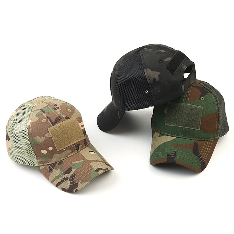 Men's Breathing Camouflage Army Cap