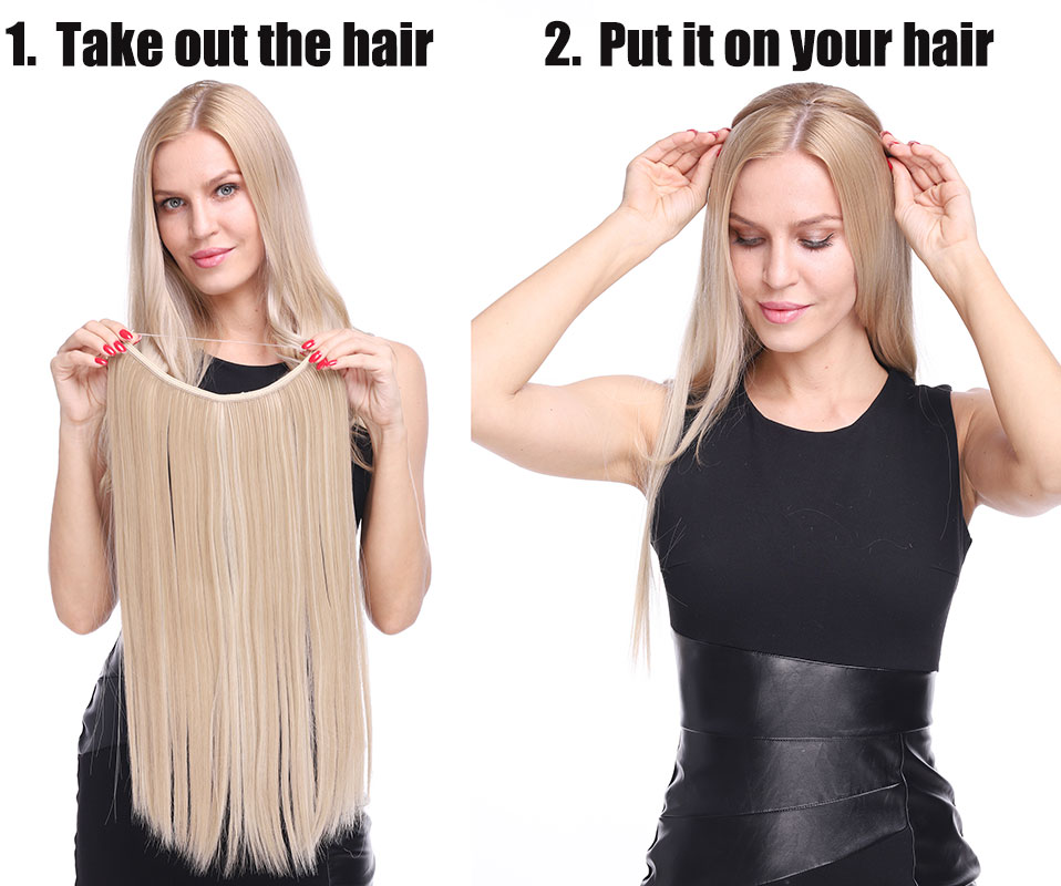 Long Synthetic Hair Extensions Long Synthetic Hair Extensions