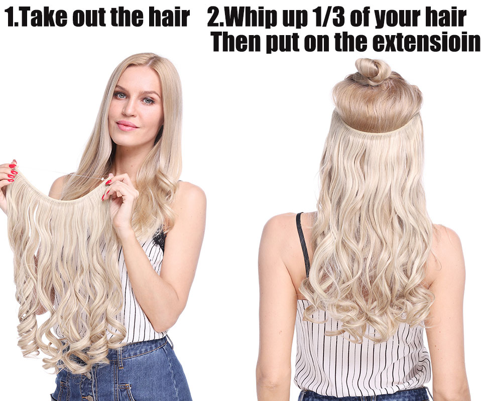 Long Synthetic Hair Extensions Long Synthetic Hair Extensions